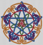 Celtic Pentacle Moon (image for) Celtic Pentacle Moon